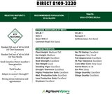 109 Day Agrisure Viptera 3220 E-Z Refuge® Trait Stack Hybrid Seed Corn DIRECT 8109-3220 