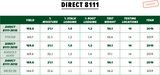 111 Day Conventional Non-GMO Hybrid Seed Corn DIRECT 8111 