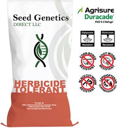 108 Day Agrisure® Duracade®5122 E-Z Refuge® Hybrid Seed Corn DIRECT 1108-DC